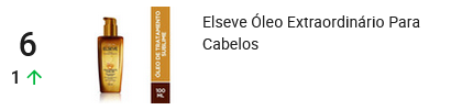 Óleo capilar mais vendido no Mercado Livre