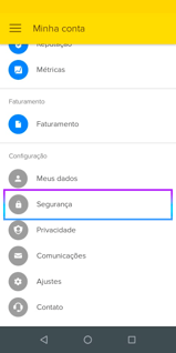Acessando Segurança