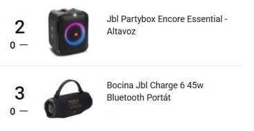 Artículos de audio más vendidos en Mercado Libre México
