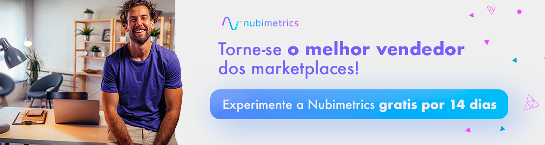 Banner de teste grátis da Nubimetrics