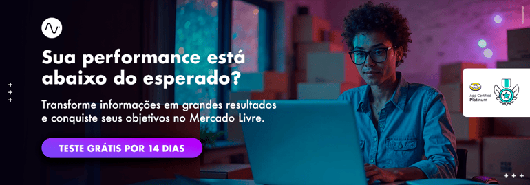 Banner de teste grátis de 14 dias da Nubimetrics