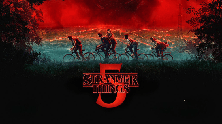Banner da quinta temporada de Stranger Things