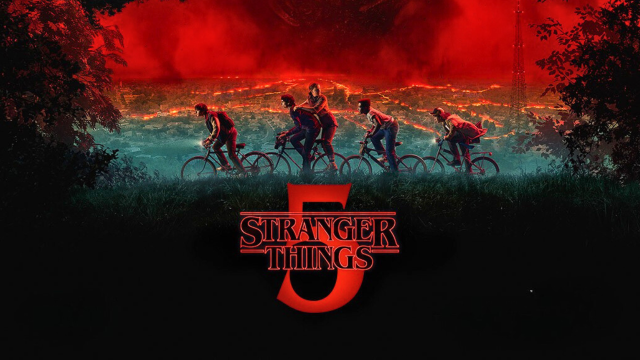 Banner da quinta temporada de Stranger Things