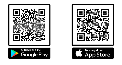 Códigos QR para descargar la app mobile de Nubimetrics