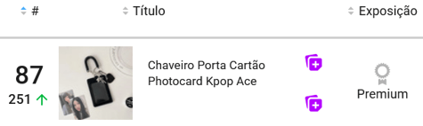 Chaveiro mais vendido no Mercado Livre