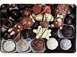 Chocolates y sobremesas para Pascua