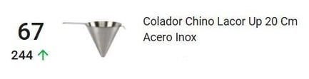 El modelo de colador chino es tendencia en Mercado Libre Argentina