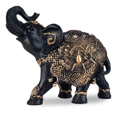 Escultura de elefante indiano