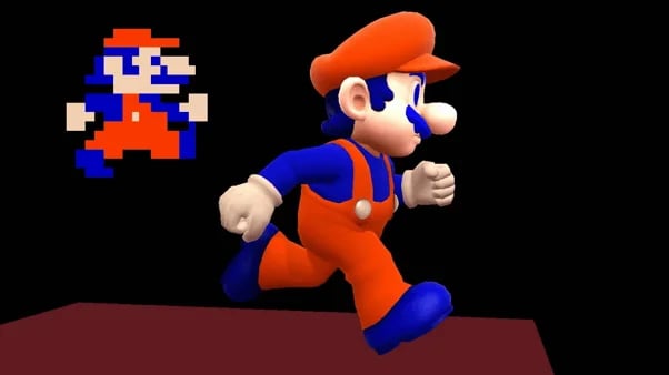 Evolução do Super Mario Bros ao longo do anos