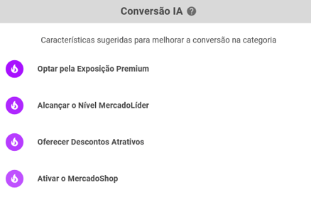 Informações IA da subcategoria Faixas de cabelo na Nubimetrics