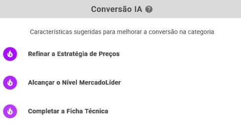 Informações IA da subcategoria Lançadores de água no Nubimetrics