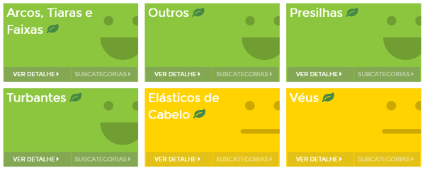 Informações da subcategoria Acessórios para cabelo na Nubimetrics