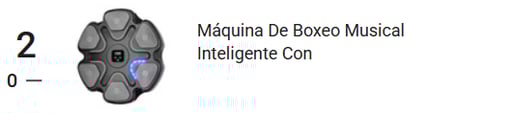 La máquina de boxeo musical es tendencia en Mercado Libre Colombia