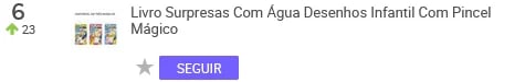 Livro para colorir mais vendido no Mercado Livre