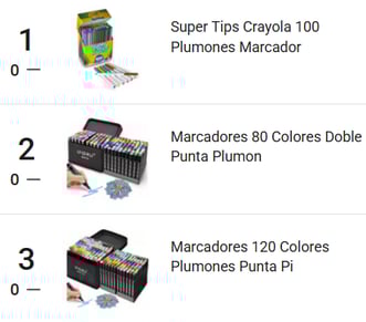 Los sets de marcadores son los útiles escolares más vendidos en Mercado Libre México