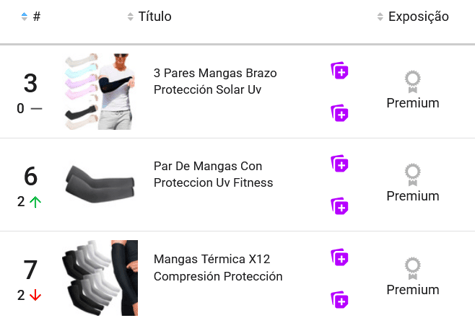 Manguitos con protección UV más vendidos en Mercado Libre Uruguay