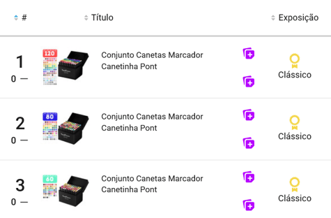 Materiais de desenho e escrita mais vendidos no Mercado Livre