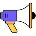 Ícone de megafone