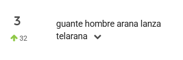Palabra clave destacada en Mercado Libre Argentina