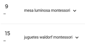 Palabras clave en tendencia de la categoría Juguetes para Bebés en Argentina