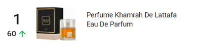 Perfume árabe más popular en América Latina