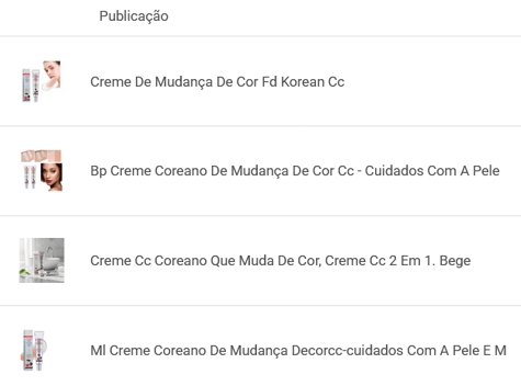 Pesquisa de CCs coreanos na&nbsp;Nubimetrics