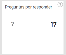 Preguntas por responder