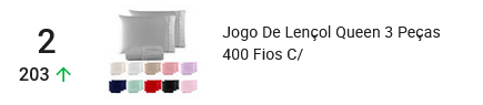 Produto mais vendido na categoria Casa, Móveis e Decoração no Mercado Livre
