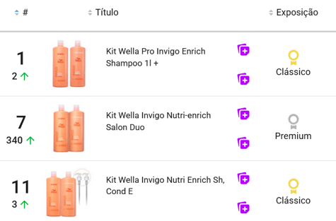 Produto para cabelo mais vendido no Mercado Livre