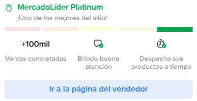 Reputación de un vendedor en Mercado Libre-1