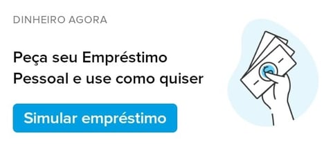 Tela de simulação de empréstimos no Mercado Crédito