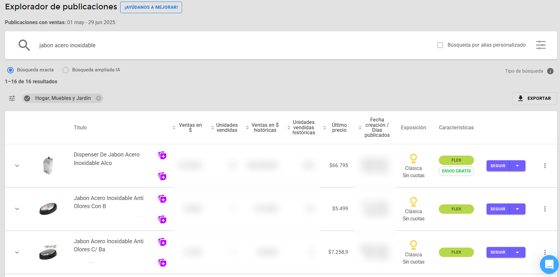 Vista del Explorador de Publicaciones de Nubimetrics-Jul-10-2025-04-42-54-6728-PM