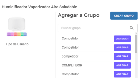 Visualización de seguimiento de un producto en el Explorador de Publicaciones