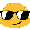 Gif Emoji ocúlos escuros legal
