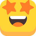 Emoji representando cliente decidido