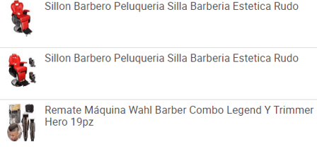 ranking sillones barberos para vender en abril online méxico